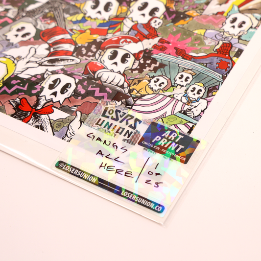 Gangs All Here Art Print